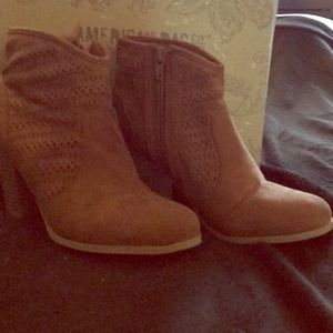 Wedge Heel Booties